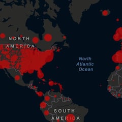 Mapa del coronavirus en el mundo: 8 de abril: casos y muertos
