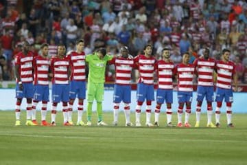  Minuto de silencio por la muerte del socio numero 10