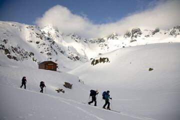 Aventura esquí de travesía, Svalbard.