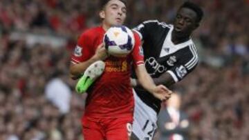 Iago Aspas, durante el partido frente al Southampton.