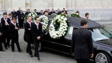 La ciudad belga de Gante acogió el funeral por Wouter Weylandt.