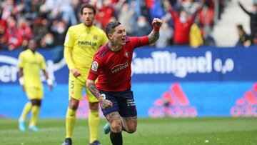 05/03/22 PARTIDO PRIMERA DIVISION
OSASUNA VILLARREAL
GOL 1-0 CHIMY AVILA ALEGRIA