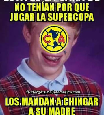 Los memes acaban con América tras perder la Supercopa MX