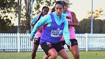 La Selección Colombia tuvo su primer entrenamiento en campo en Sidney, en donde disputará su primer partido en el Mundial Femenino 2023.