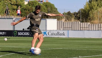 Felipe entrenando con el Atl&eacute;tico