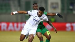 Michael Amir Murillo, en el partido contra el Ludogorets.