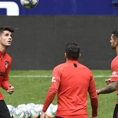 Morata regresa a la lista para medirse el Celta; se cae Lemar