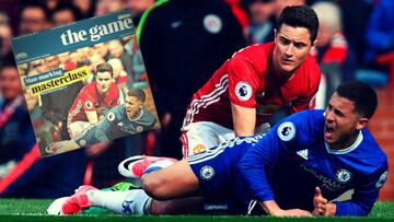 "Mou, te prometo que seguir¨¦ a Hazard hasta el ba?o"