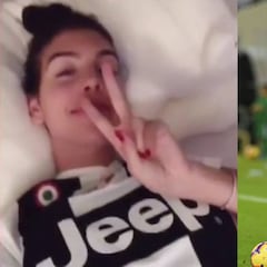 El apoyo de Georgina y sus hijos a Cristiano al ganar la Supercopa de Italia