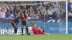 Alberto, tras el gol del Legan&eacute;s.