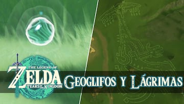 the legend of zelda tears of the kingdom nintendo switch guia geoglifos lagrimas dragon