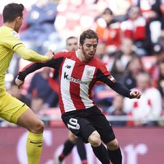 El Villarreal, principio y final de un San Mamés con restricciones