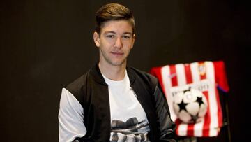 Vietto, durante una entrevista con AS.