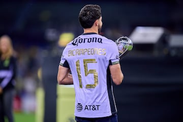  Henry Martin during the celebration of Team America, Champion of the 2024 Clausura Tournament and Two-time Champion of Mexican Soccer of the Liga BBVA Bancomer MX, at Azteca Stadium, on May 28, 2024, Mexico City, Mexico,