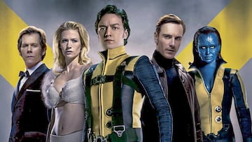 xmen x men primera generacion first class kevin bacon michael fassbender james mcavoy jennifer lawrence january jones