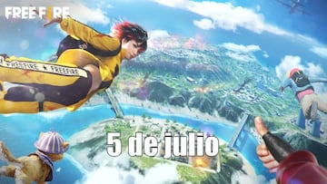 Códigos Free Fire de hoy 5 de julio de 2021