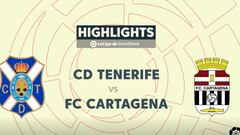 Resumen y goles del Tenerife vs Cartagena de LaLiga Smartbank
