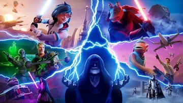 fortnite star wars batalla galactica nueva temporada