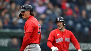 Boston Red Sox outfielder Jarren Duran proved why he’s so dangerous in the third inning of Game 2 against the Cleveland Guardians on Saturday.