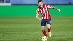 Sa&uacute;l, en el Real Madrid-Atl&eacute;tico.