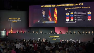 Un 85% de socios aprueba un presupuesto récord: 1.047M€