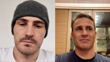 "Es la ¨²nica forma de frenar el virus": Cannavaro le confiesa a Casillas su experiencia en China