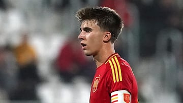 Pablo Barrios con la Selección.