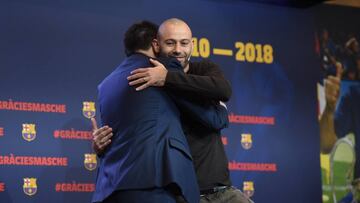 24/01/18 FC BARCELONA
DESPEDIDA DE JAVIER MASCHERANO ACTO OFICIAL
JOSEP MARIA BARTOMEU PRESIDENTE