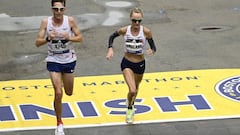 What is the Boston Marathon record in each category?