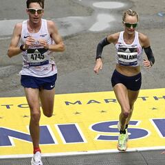 What is the Boston Marathon record in each category?