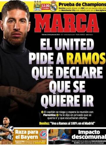 Portadas de la prensa deportiva