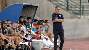 Óscar Cano, entrenador del Tenerife.