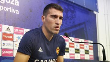 Zapater es duda ante el Albacete por una sobrecarga en el gemelo