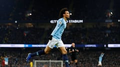 Manchester City 2-1 Liverpool: Sane winner cuts deficit