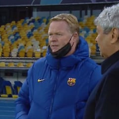 Koeman, pillado desvelando el tiempo de baja de Piqué