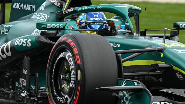 Alonso sostiene a Aston: “Ganamos dos segundos solo por rodar”
