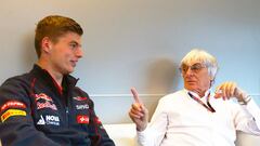 Ecclestone con Verstappen.