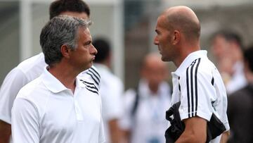 MOURINHO Y ZIDANE.