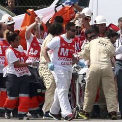 Salom llegó vivo al quirófano, pero no pudo ser reanimado