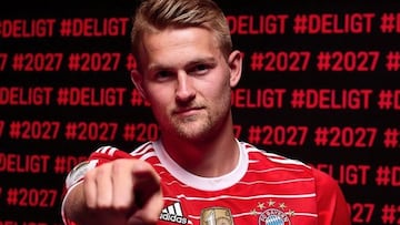 De Ligt ya es nuevo central del Bayern.