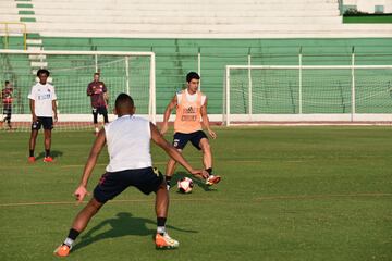 La Selección Colombia tuvo su quinto día de prácticas antes del juego ante Bolivia por las Eliminatorias Sudamericanas a Qatar 2022.