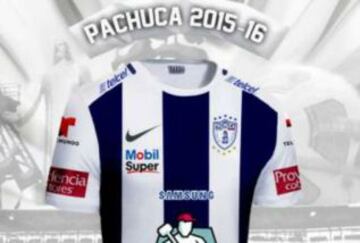 Esta es la que sería la playera del Pachuca para la próxima campaña.