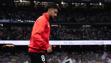 Manu Morlanes, centrocampista del Real Mallorca, quinto capitán de la plantilla.