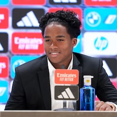 Endrick: “Espero estar en el Real Madrid toda mi vida”