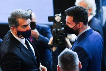 Laporta to Messi: 'I'll do all in my powers to ensure you stay'