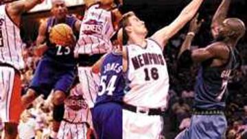 NO HAY BILLETES PARA LA PIRAMIDE. Jordan, caído del cielo, llega para examinar a Gasol: y en Memphis ya no hay billetes...