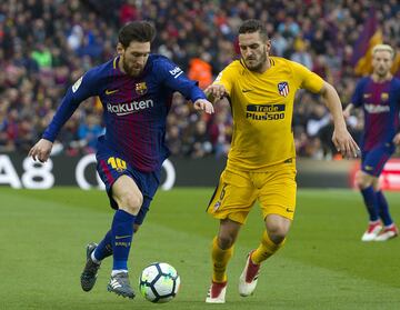 Messi y Koke 