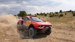 Loeb con el BRX en el &#039;shakedown&#039; de la Baja Arag&oacute;n.