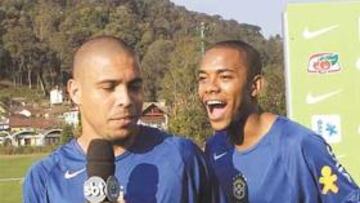 Ronaldo y Robinho