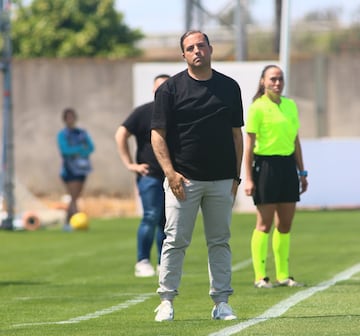 Pichardo durante un partido del Sporting de Huelva